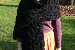 Cabled Stole